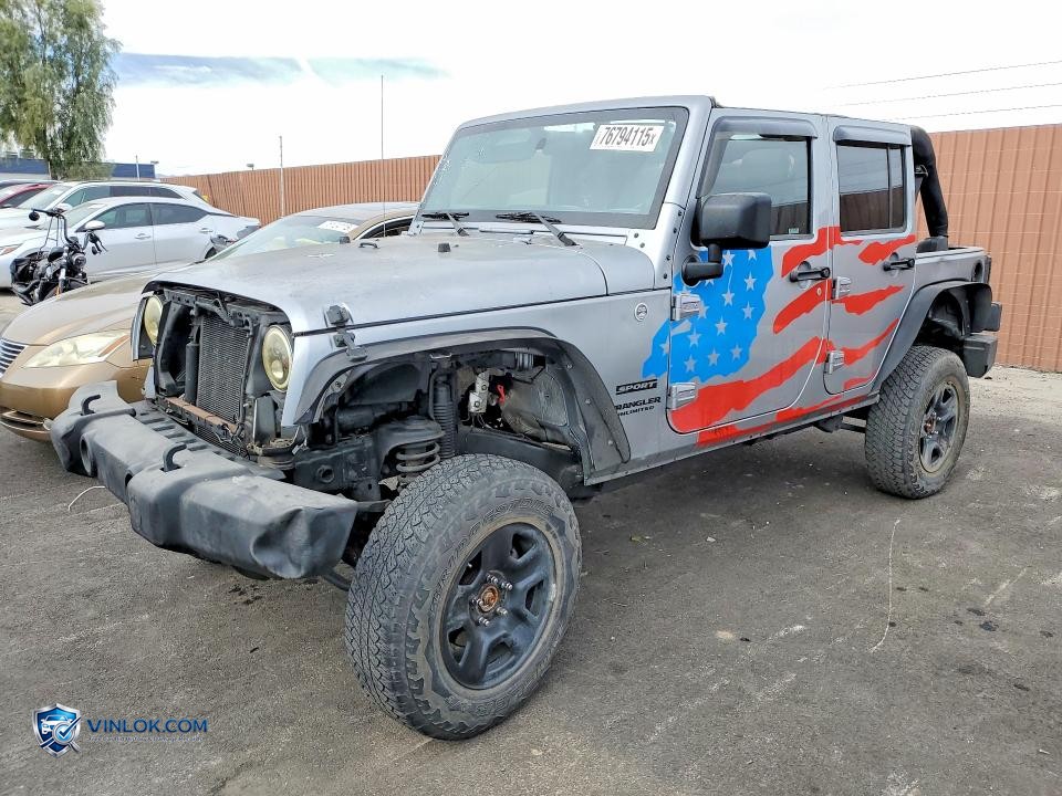 2013 JEEP WRANGLER UNLIMITED – Lot 76794115 auction photo