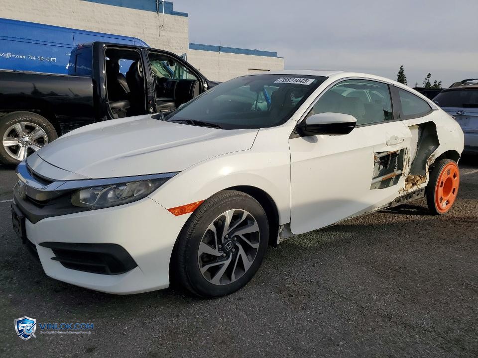 2016 HONDA CIVIC LX – Lot 76831045 auction photo