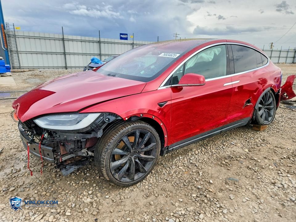 2018 TESLA MODEL X – Lot 76834625 auction photo