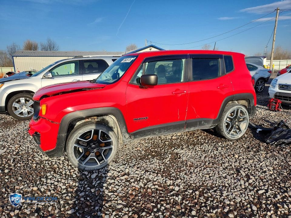 2020 JEEP RENEGADE SPORT – Lot 76845175 auction photo
