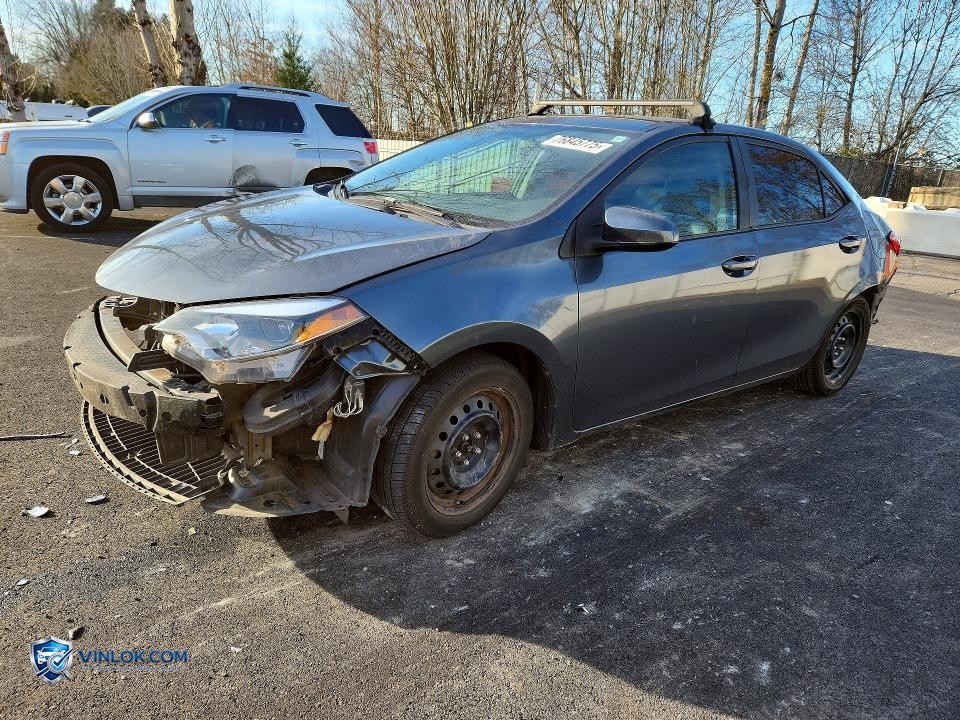 2014 TOYOTA COROLLA – Lot 76845775 auction photo