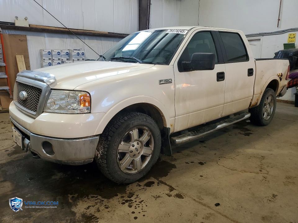 2007 FORD F150 SUPERCREW – Lot 76878245 auction photo