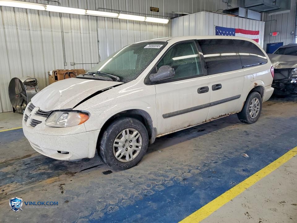 2007 DODGE GRAND CARAVAN SE – Lot 76890095 auction photo