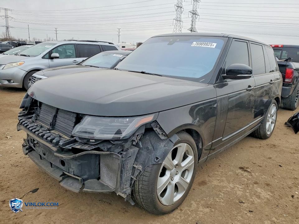 2018 LAND ROVER RANGE ROVER SUPERCHARGED – Lot 76909925 auction photo