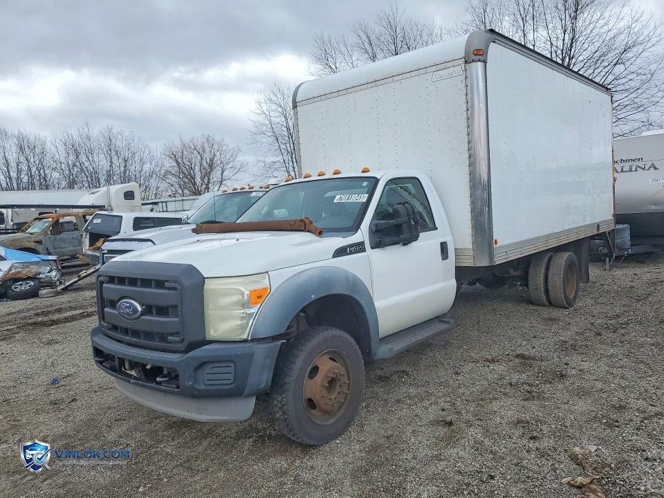 2011 FORD F450 SUPER DUTY BOX TRUCK – Lot 76918045 auction photo