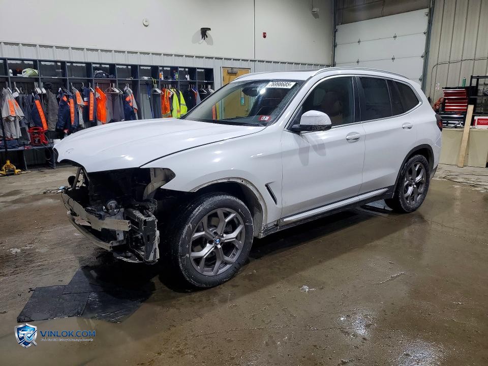 2022 BMW X3 XDRIVE30I – Lot 76998685 auction photo