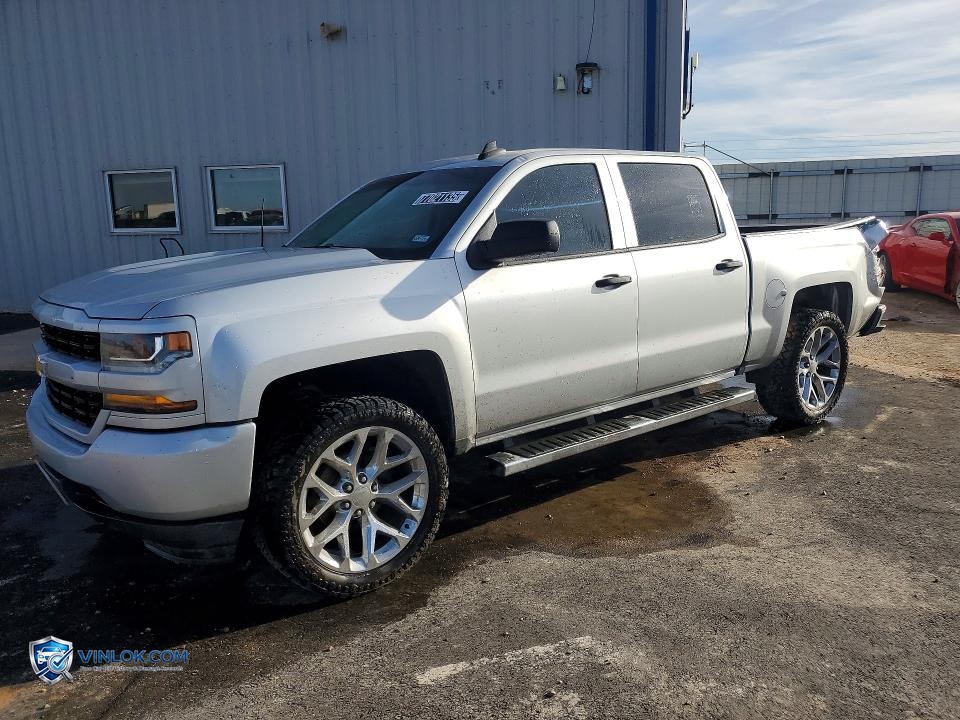 2018 CHEVROLET SILVERADO K1500 CUSTOM – Lot 77021135 auction photo
