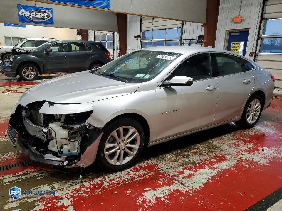 2018 CHEVROLET MALIBU LT – Lot 77028115 auction photo