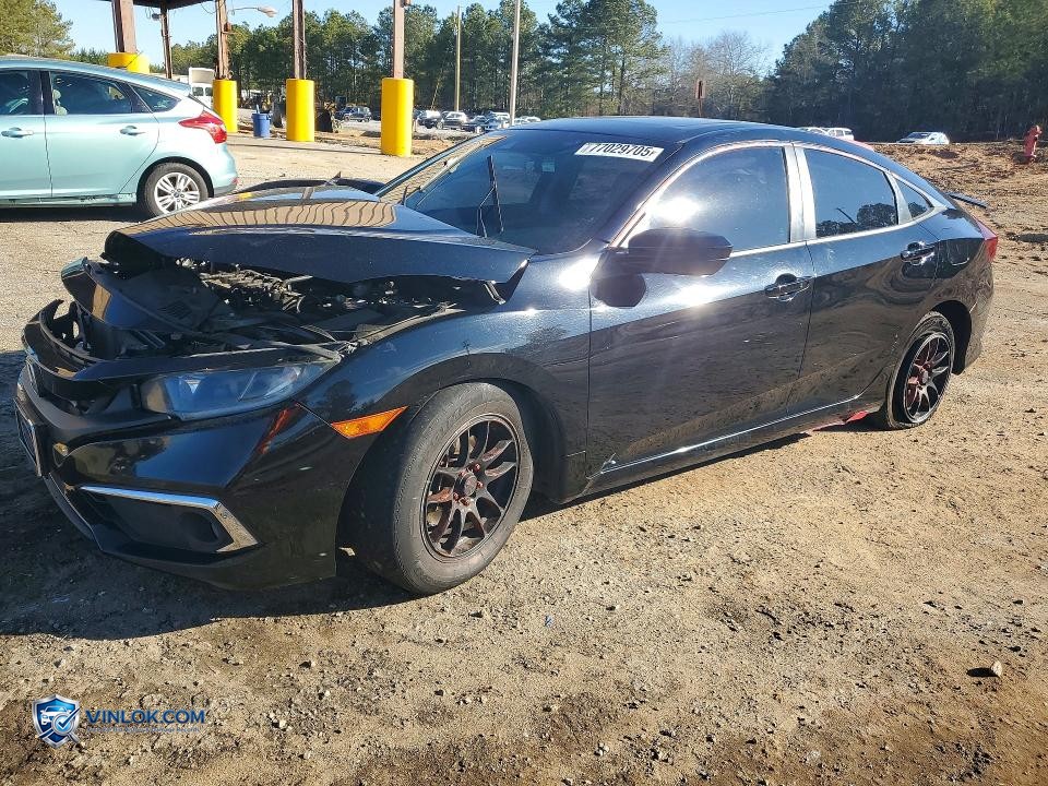 2020 HONDA CIVIC EX – Lot 77029705 auction photo