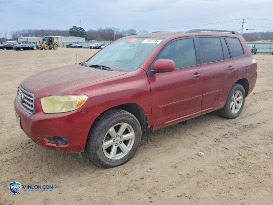 2008 TOYOTA HIGHLANDER BASE – Lot 77046195 auction photo
