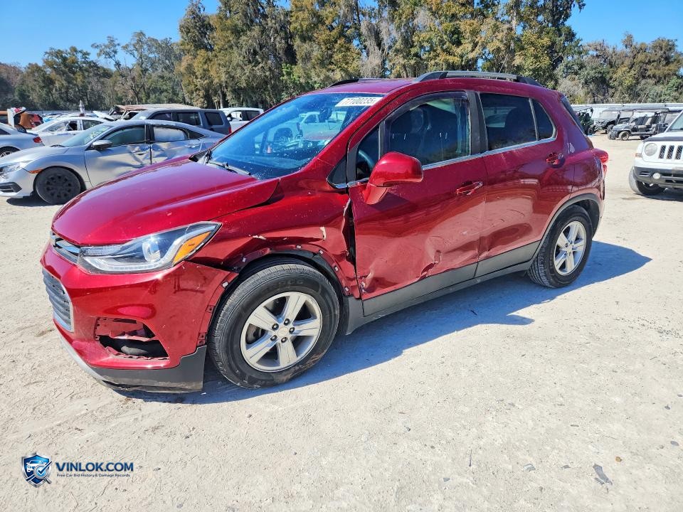 2020 CHEVROLET TRAX 1LT – Lot 77100235 auction photo