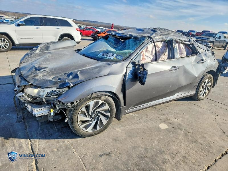 2017 HONDA CIVIC LX – Lot 77134205 auction photo