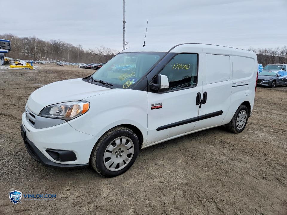 2018 RAM PROMASTER CITY UTILITY / SERVICE VAN – Lot 77143815 auction photo