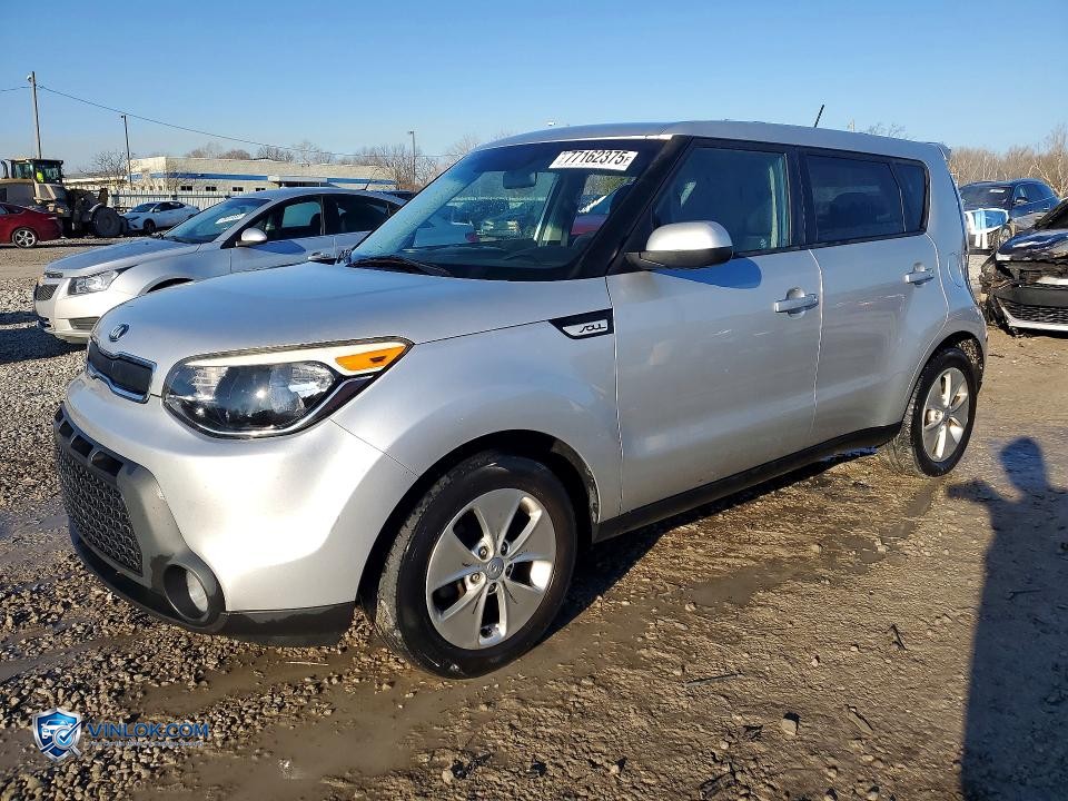 2015 KIA SOUL BASE – Lot 77162375 auction photo