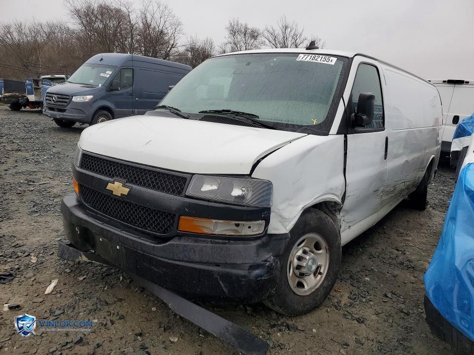 2020 CHEVROLET EXPRESS 2500 CARGO DELIVERY VAN – Lot 77182155 auction photo