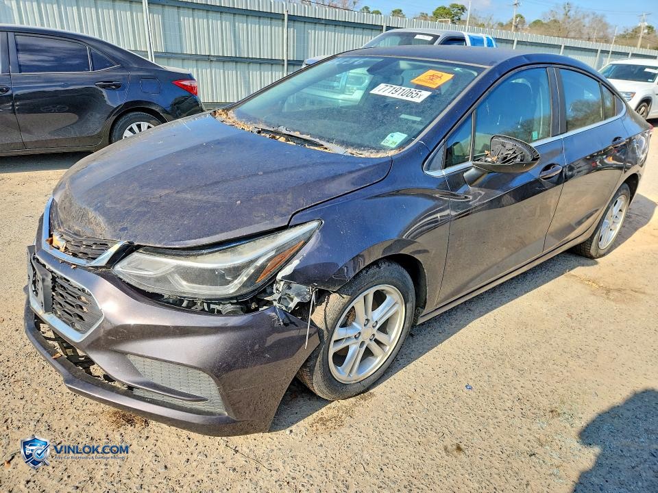 2017 CHEVROLET CRUZE LT – Lot 77191065 auction photo