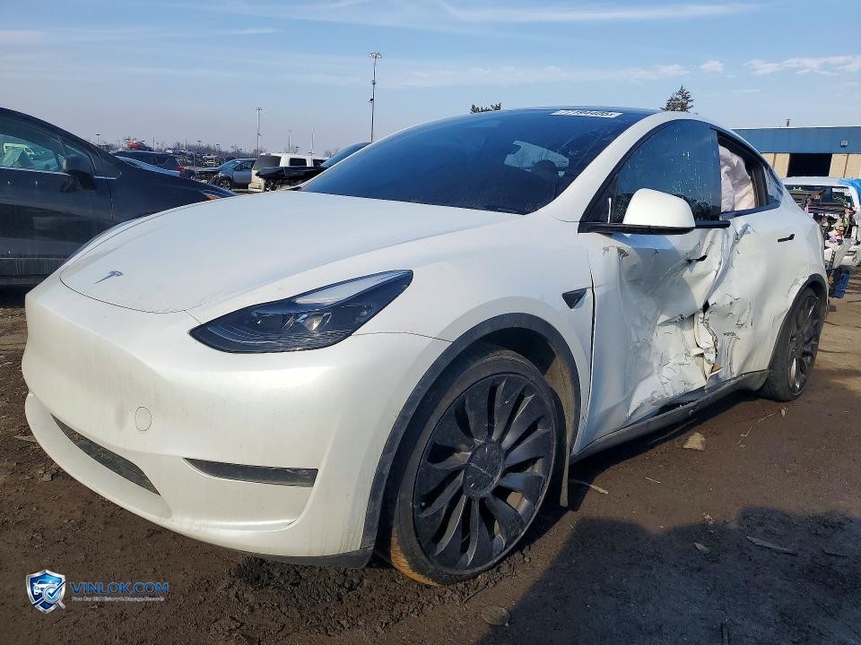 2023 TESLA MODEL Y – Lot 77194405 auction photo