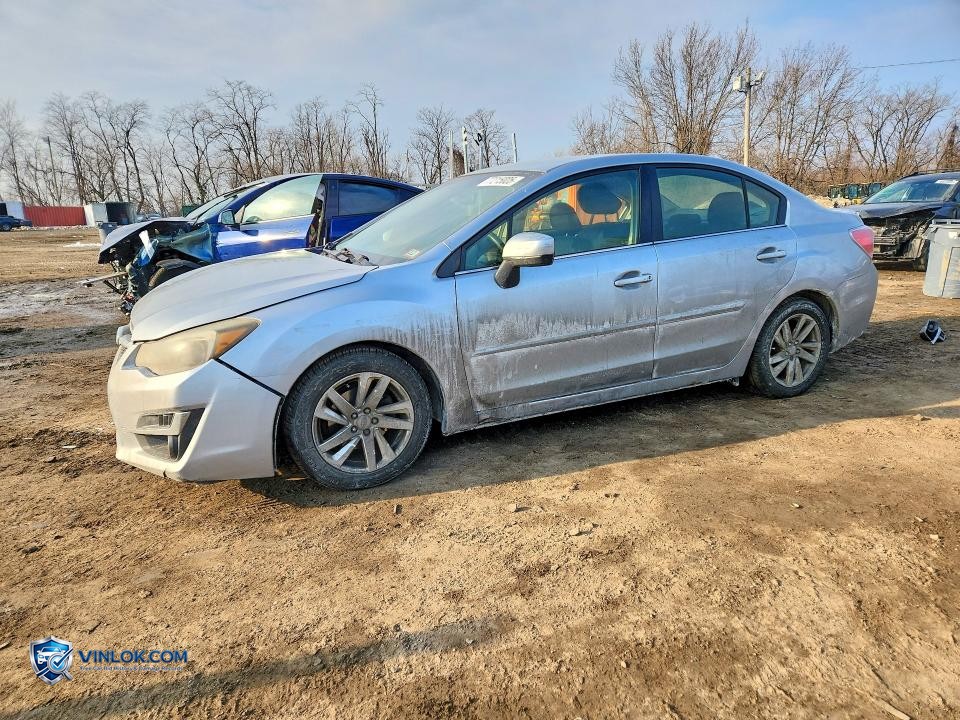 2015 SUBARU IMPREZA PREMIUM – Lot 77215025 auction photo