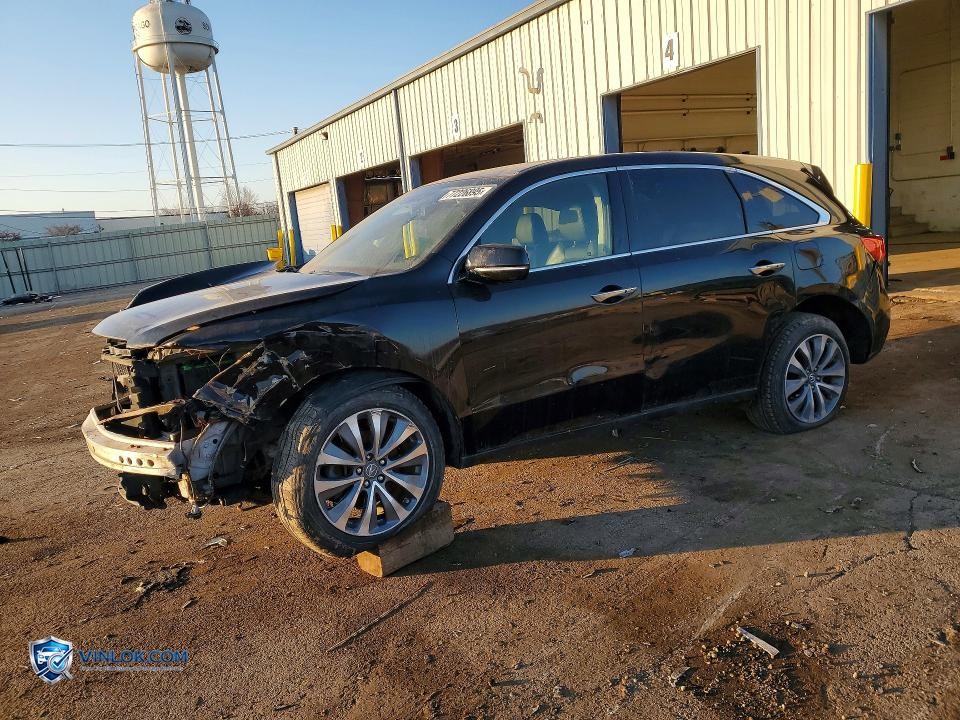 2015 ACURA MDX TECHNOLOGY – Lot 77226895 auction photo