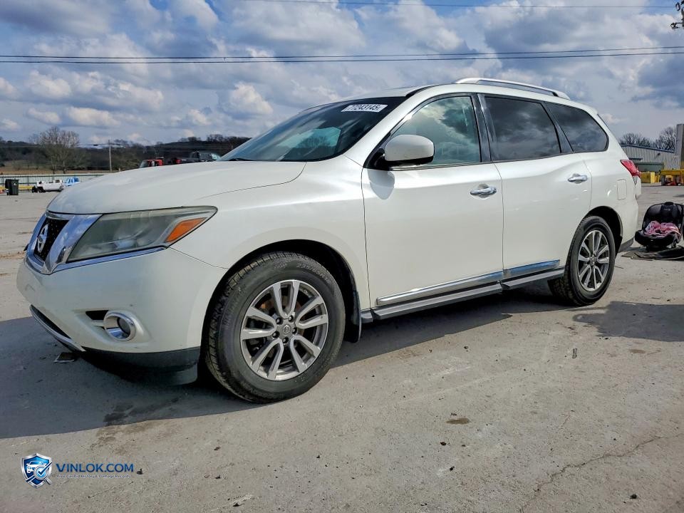2015 NISSAN PATHFINDER SL – Lot 77243145 auction photo