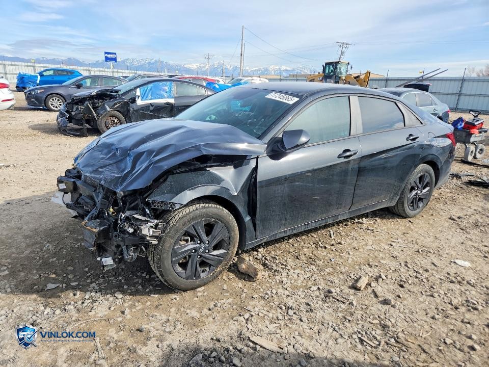 2021 HYUNDAI ELANTRA SEL – Lot 77245065 auction photo