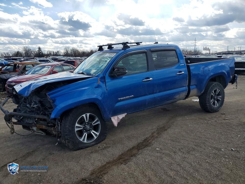 2017 TOYOTA TACOMA DOUBLE CAB – Lot 77246935 auction photo