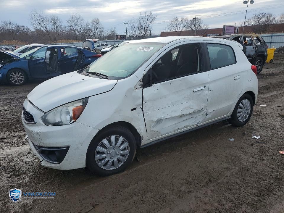 2017 MITSUBISHI MIRAGE ES – Lot 77297705 auction photo