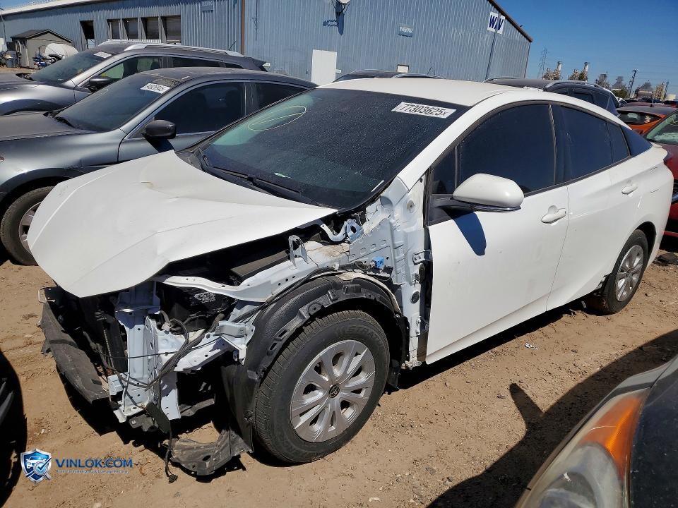 2021 TOYOTA PRIUS – Lot 77303625 auction photo