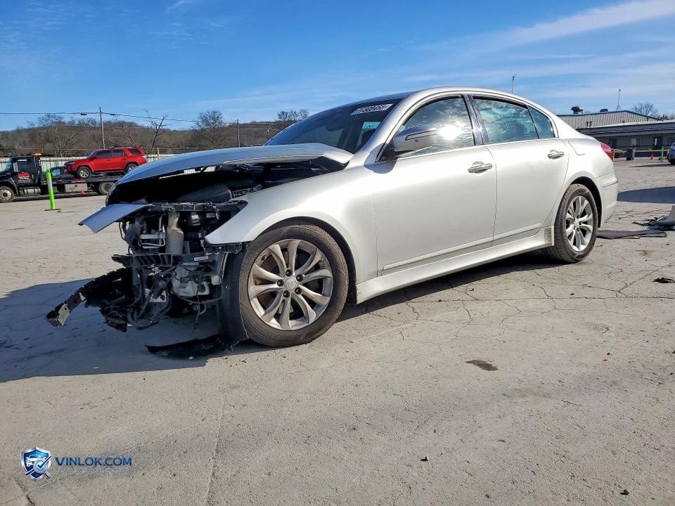 2013 HYUNDAI GENESIS 3.8L – Lot 77308455 auction photo