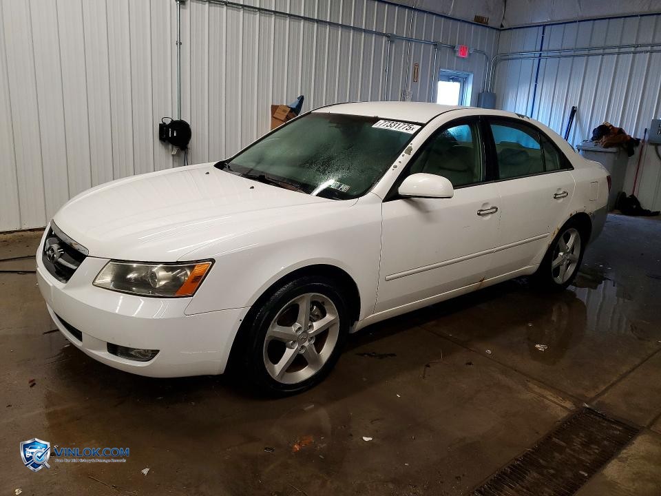 2007 HYUNDAI SONATA SE – Lot 77331775 auction photo