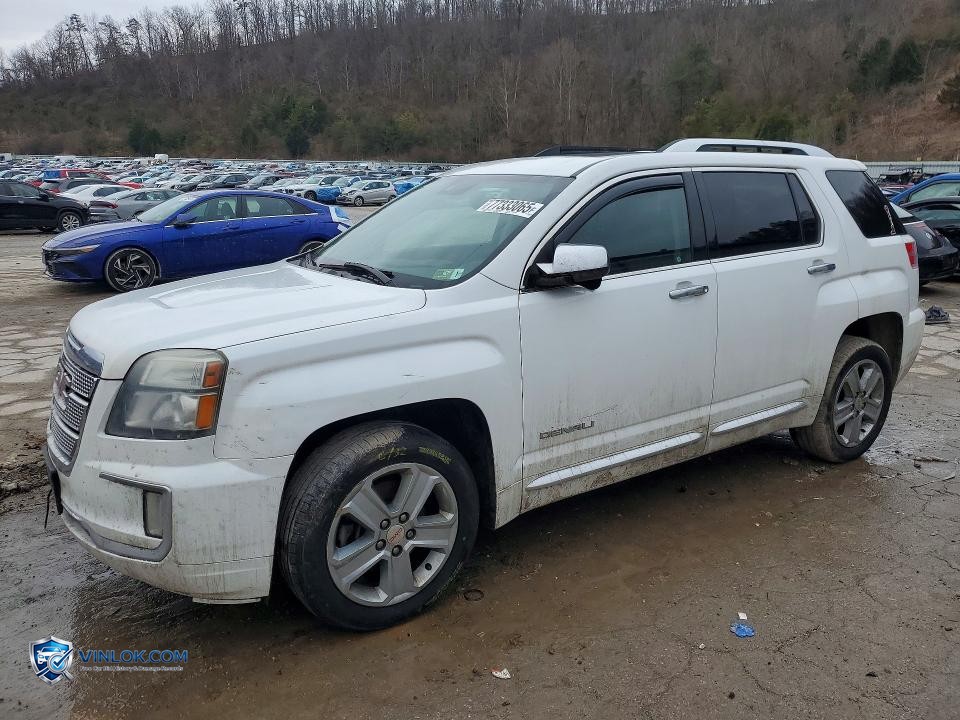 2017 GMC TERRAIN DENALI – Lot 77333065 auction photo