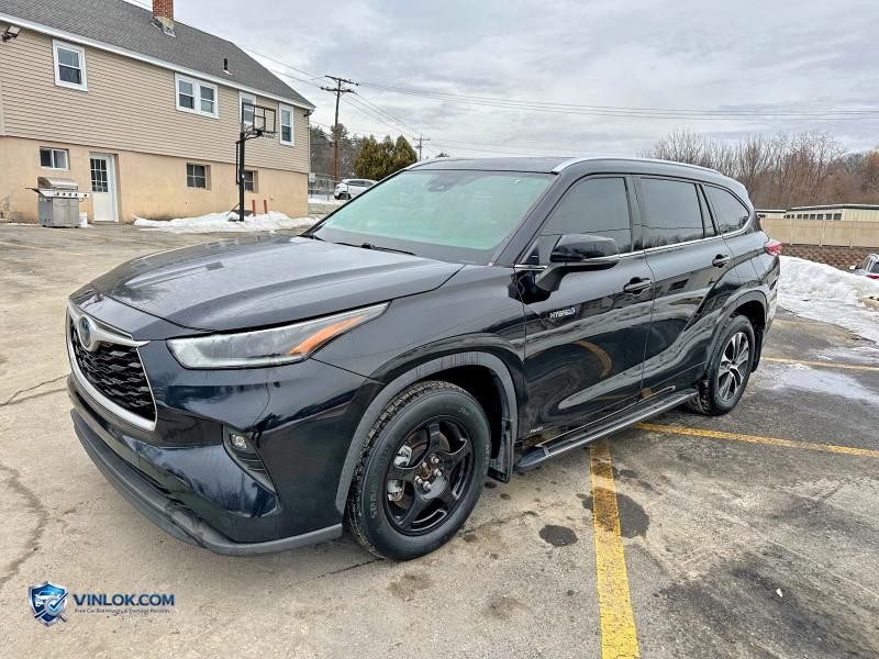 2021 TOYOTA HIGHLANDER HYBRID XLE – Lot 77337435 auction photo