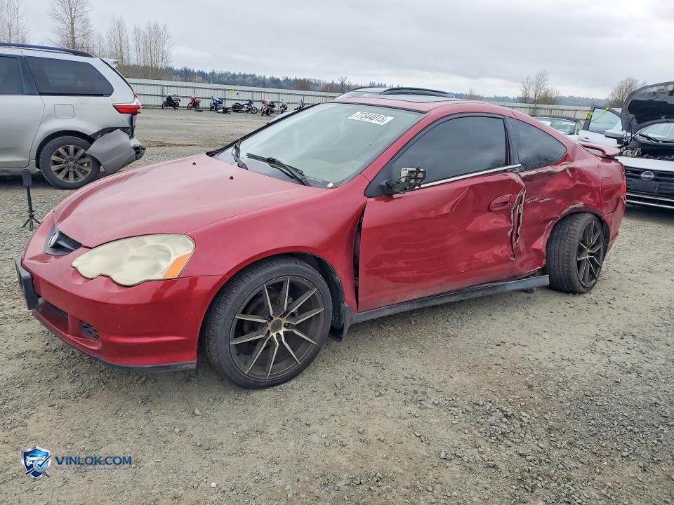 2002 ACURA RSX – Lot 77344015 auction photo