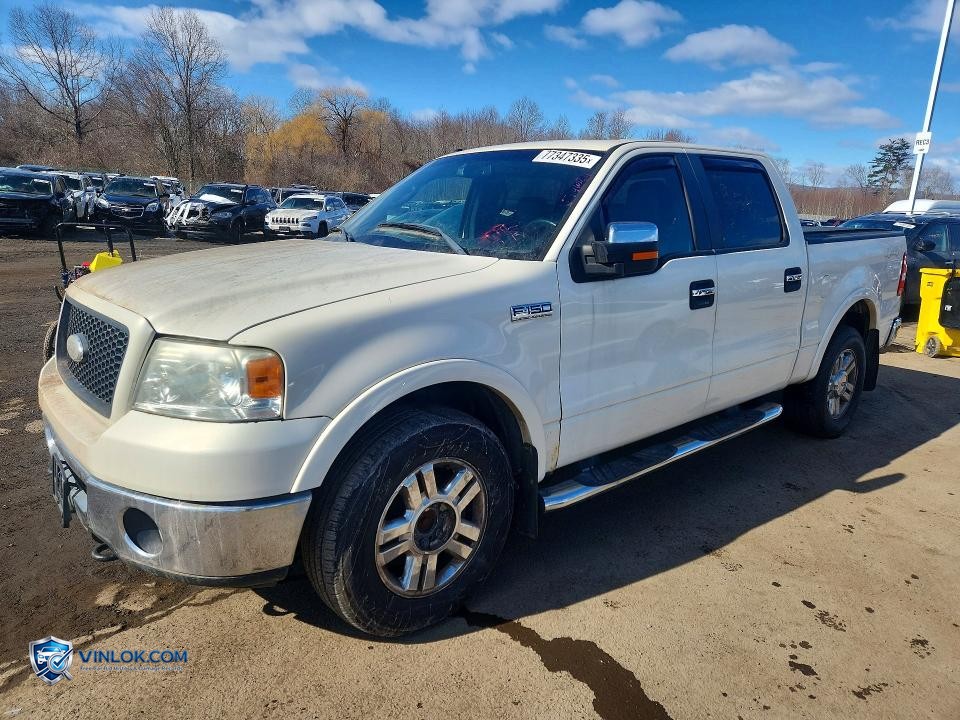 2007 FORD F150 SUPERCREW – Lot 77347335 auction photo