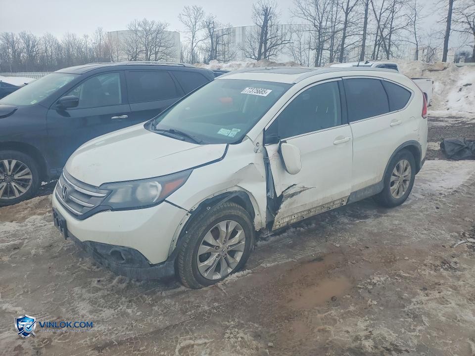 2014 HONDA CR-V EXL – Lot 77375685 auction photo