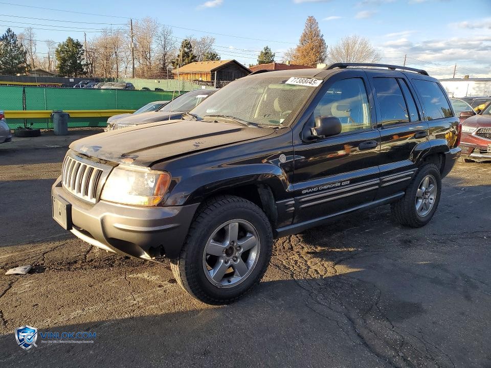 2004 JEEP GRAND CHEROKEE LAREDO – Lot 77388045 auction photo