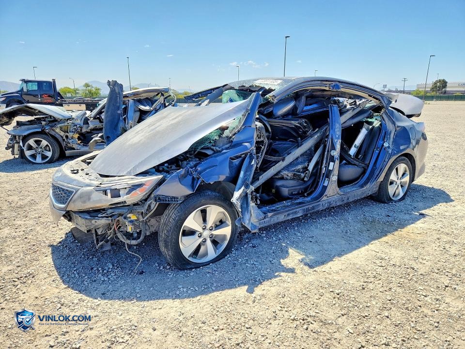 2015 KIA OPTIMA HYBRID – Lot 77391105 auction photo