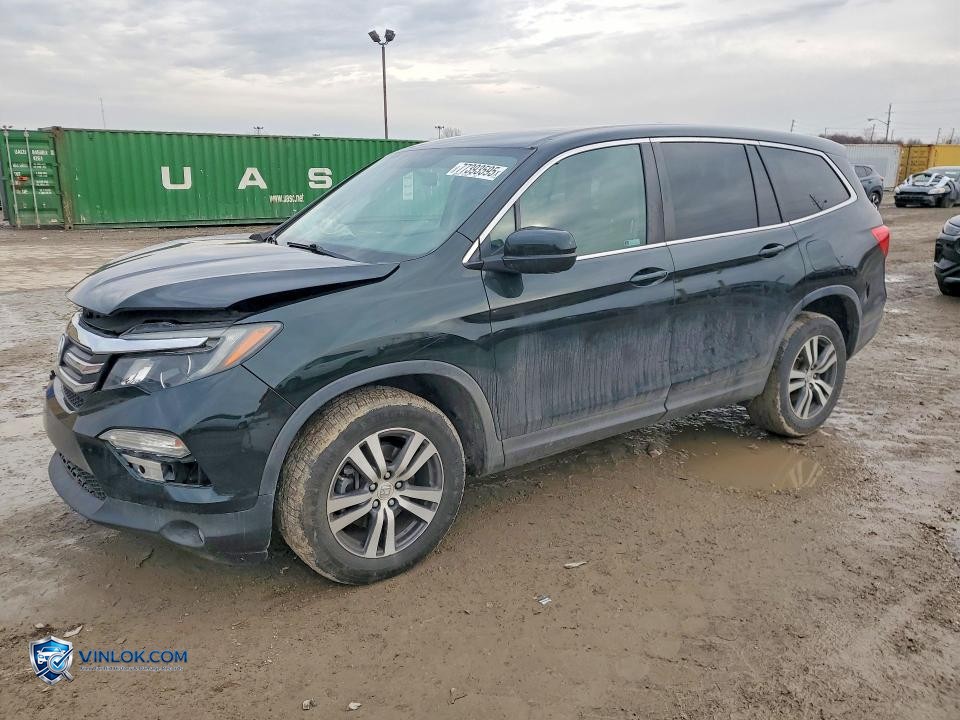 2018 HONDA PILOT EX – Lot 77393595 auction photo