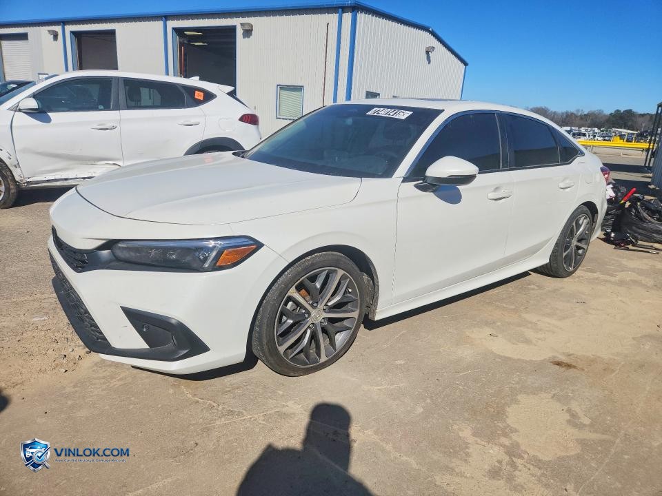 2022 HONDA CIVIC TOURING – Lot 77401415 auction photo