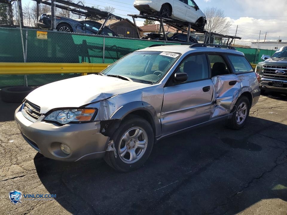 2007 SUBARU OUTBACK OUTBACK 2.5I – Lot 77407445 auction photo