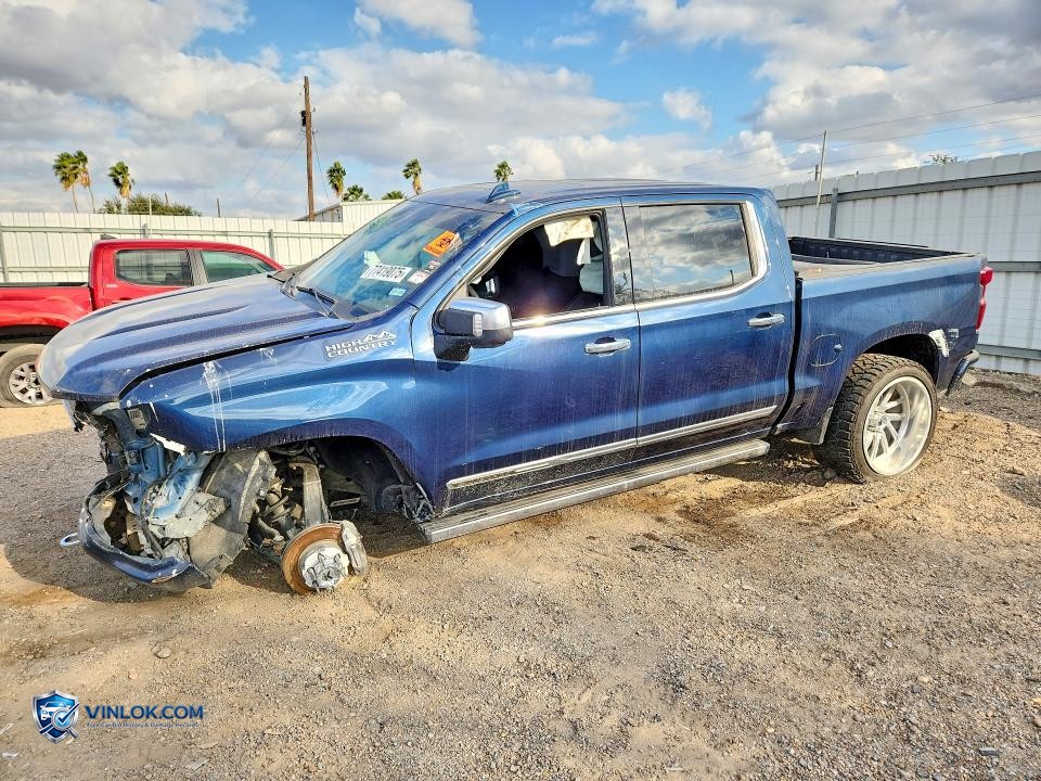 2022 CHEVROLET SILVERADO K1500 HIGH COUNTRY – Lot 77419075 auction photo