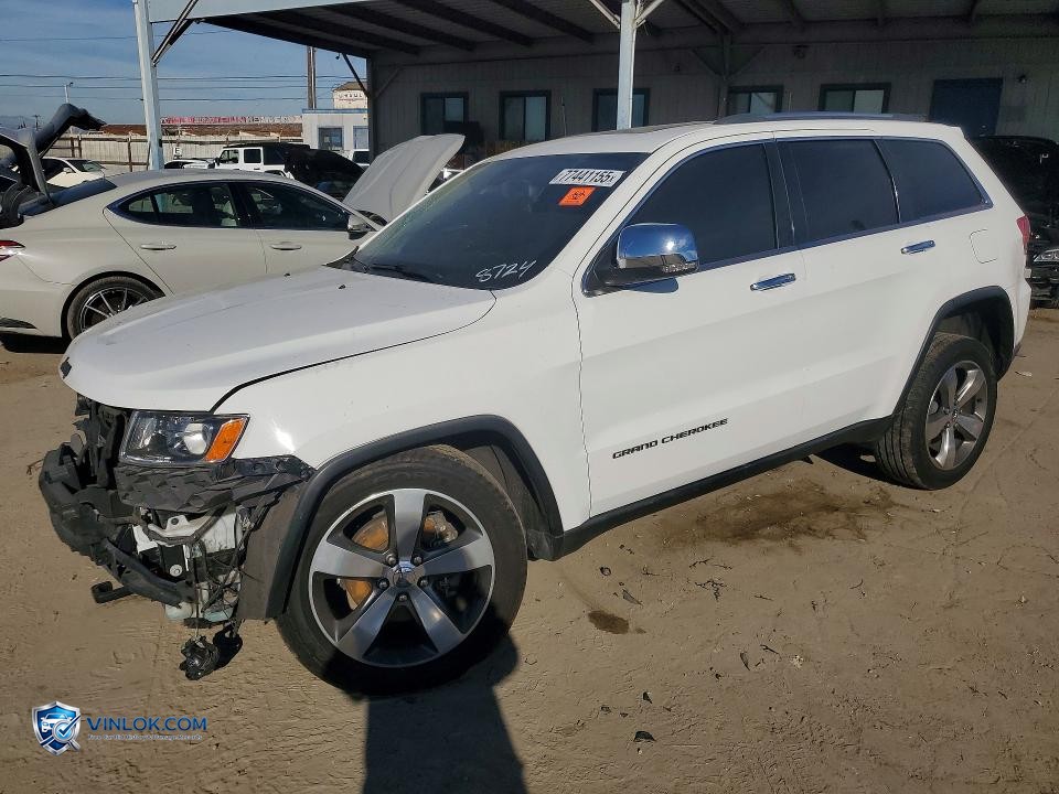 2015 JEEP GRAND CHEROKEE LIMITED – Lot 77441155 auction photo