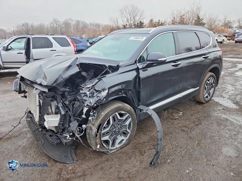 2023 HYUNDAI SANTA FE LIMITED – Lot 77468475 auction photo