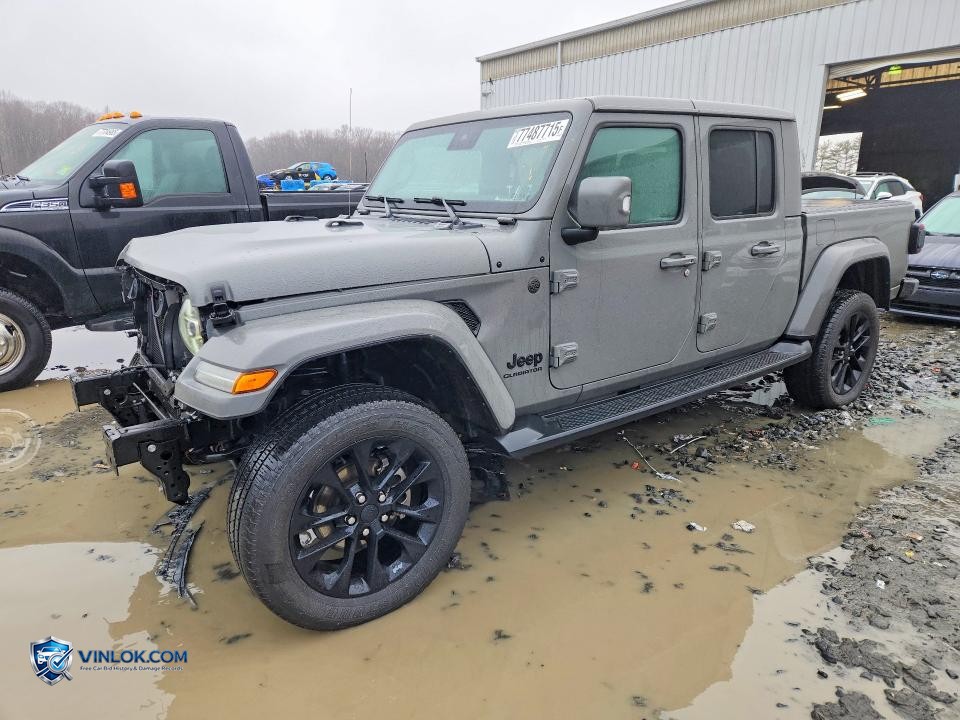 2022 JEEP GLADIATOR OVERLAND – Lot 77487715 auction photo