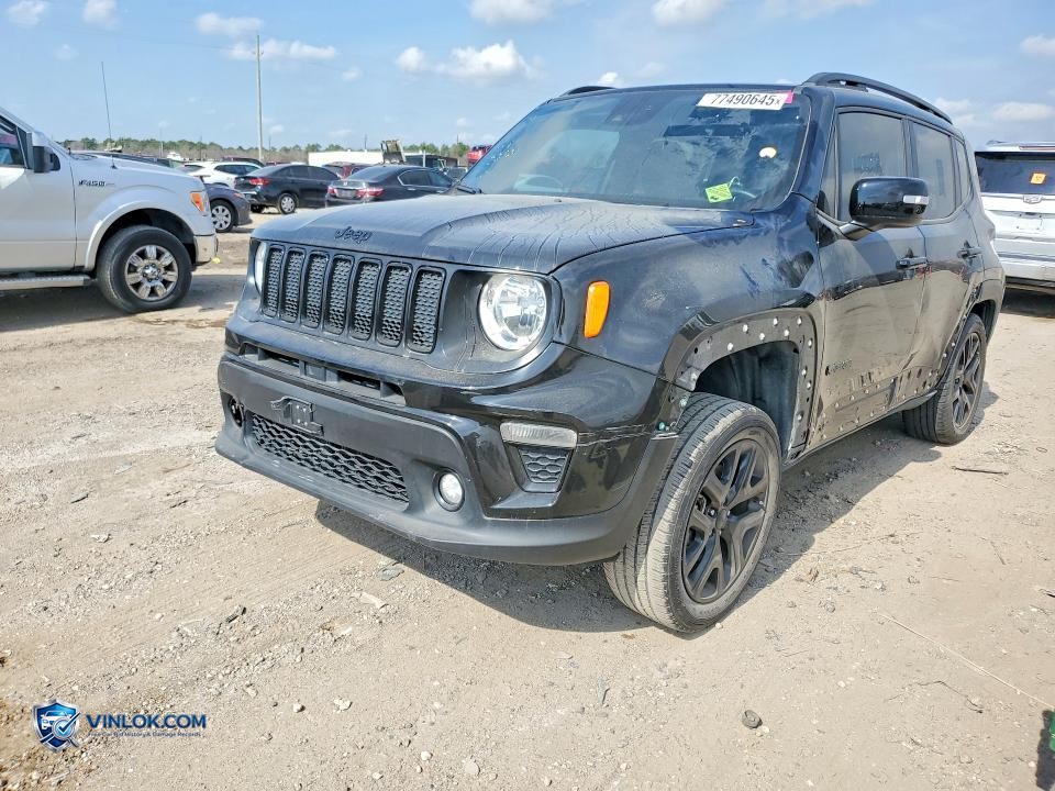 2022 JEEP RENEGADE ALTITUDE 4WD – Lot 77490645 auction photo