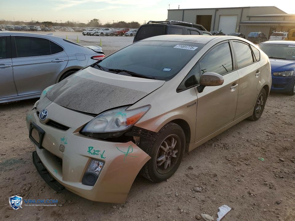 2010 TOYOTA PRIUS – Lot 77491775 auction photo