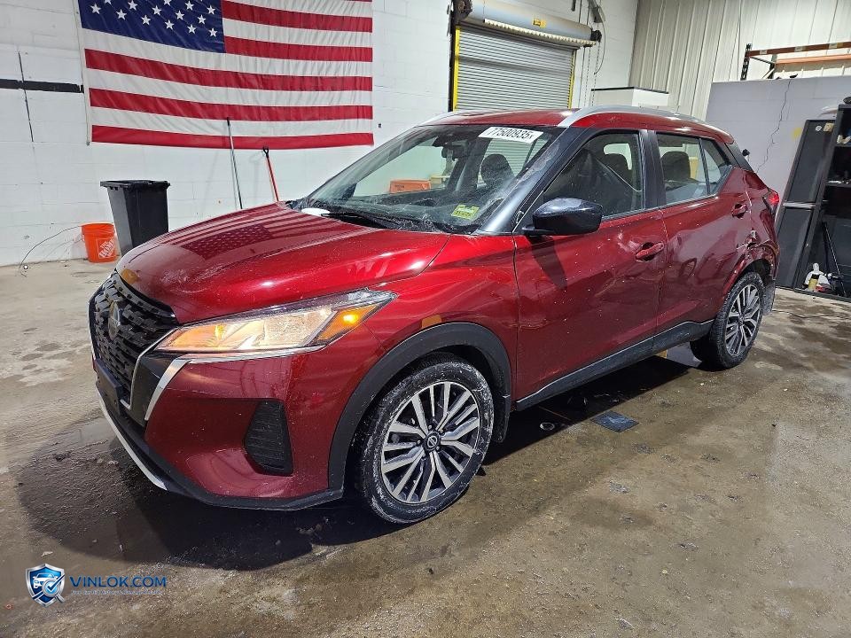 2021 NISSAN KICKS SV – Lot 77500935 auction photo
