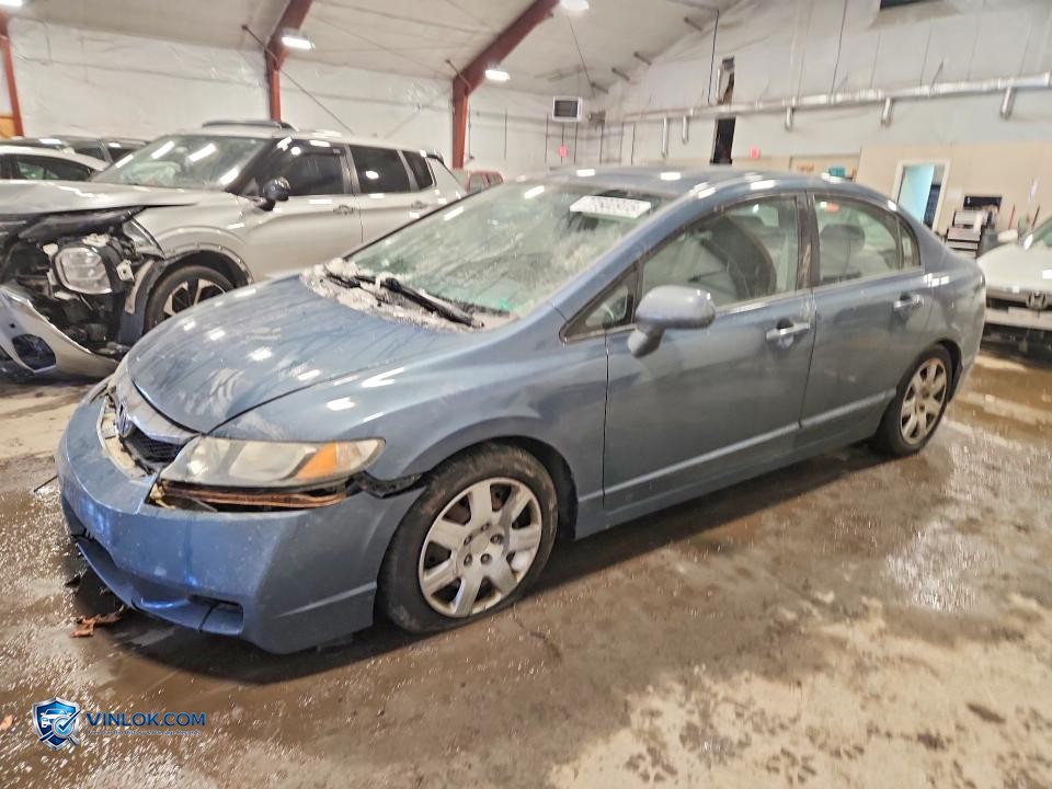 2009 HONDA CIVIC LX – Lot 77502915 auction photo