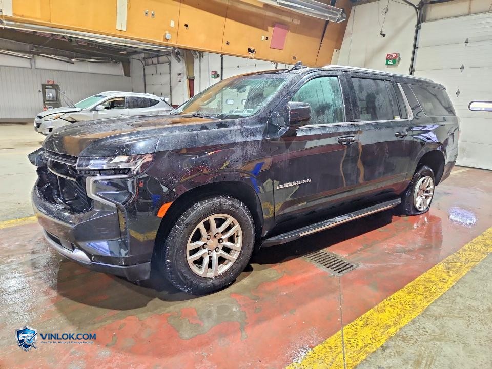 2021 CHEVROLET SUBURBAN K1500 LT – Lot 77503475 auction photo