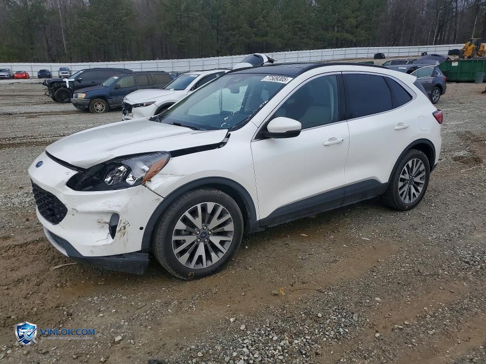 2020 FORD ESCAPE TITANIUM – Lot 77509305 auction photo